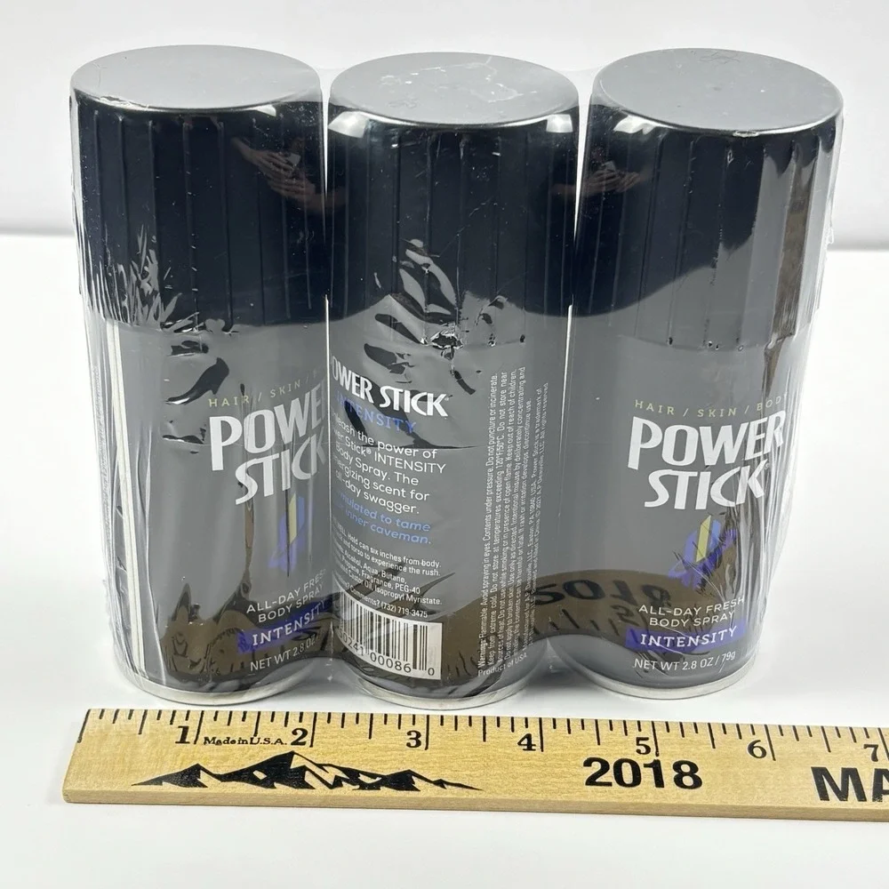 LOT OF 3 CANS Power Stick 